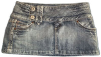 Sexy Denim Mini Skirt