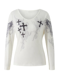 Fallen Angel Y2K Long-Sleeve Tee