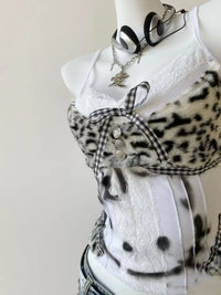 Kitten Hottie Y2K Halter Crop