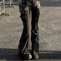 Low-Rise Grunge Siren Cargo Jeans