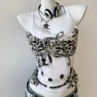 Kitten Hottie Y2K Halter Crop