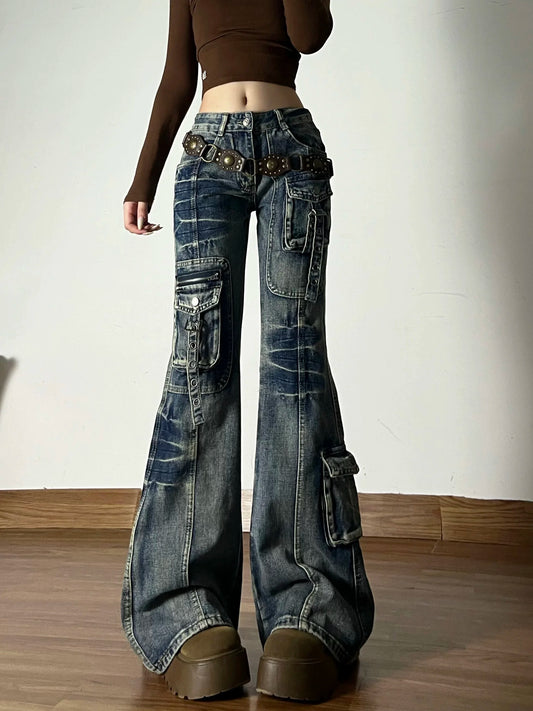 American Cargo Flare Jeans
