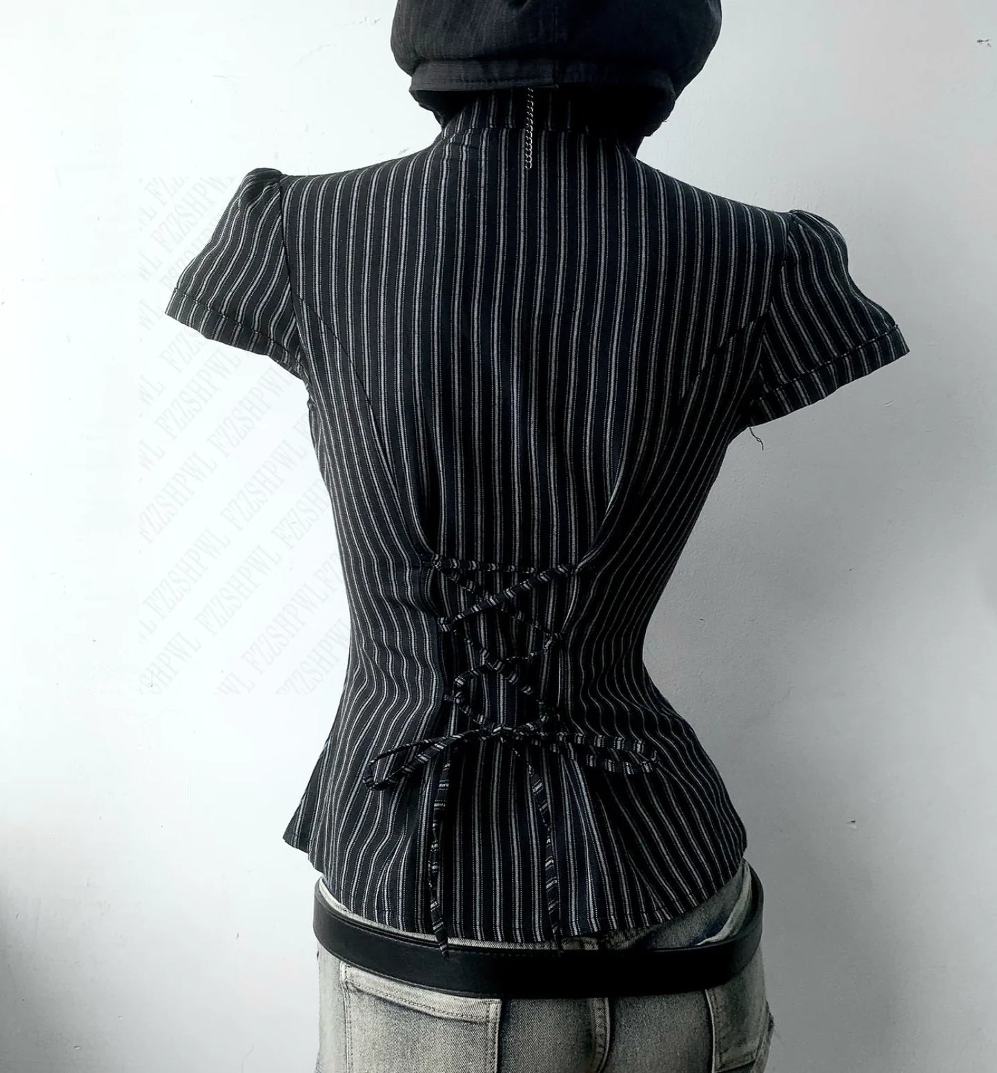 Striped Siren Y2K Camisole