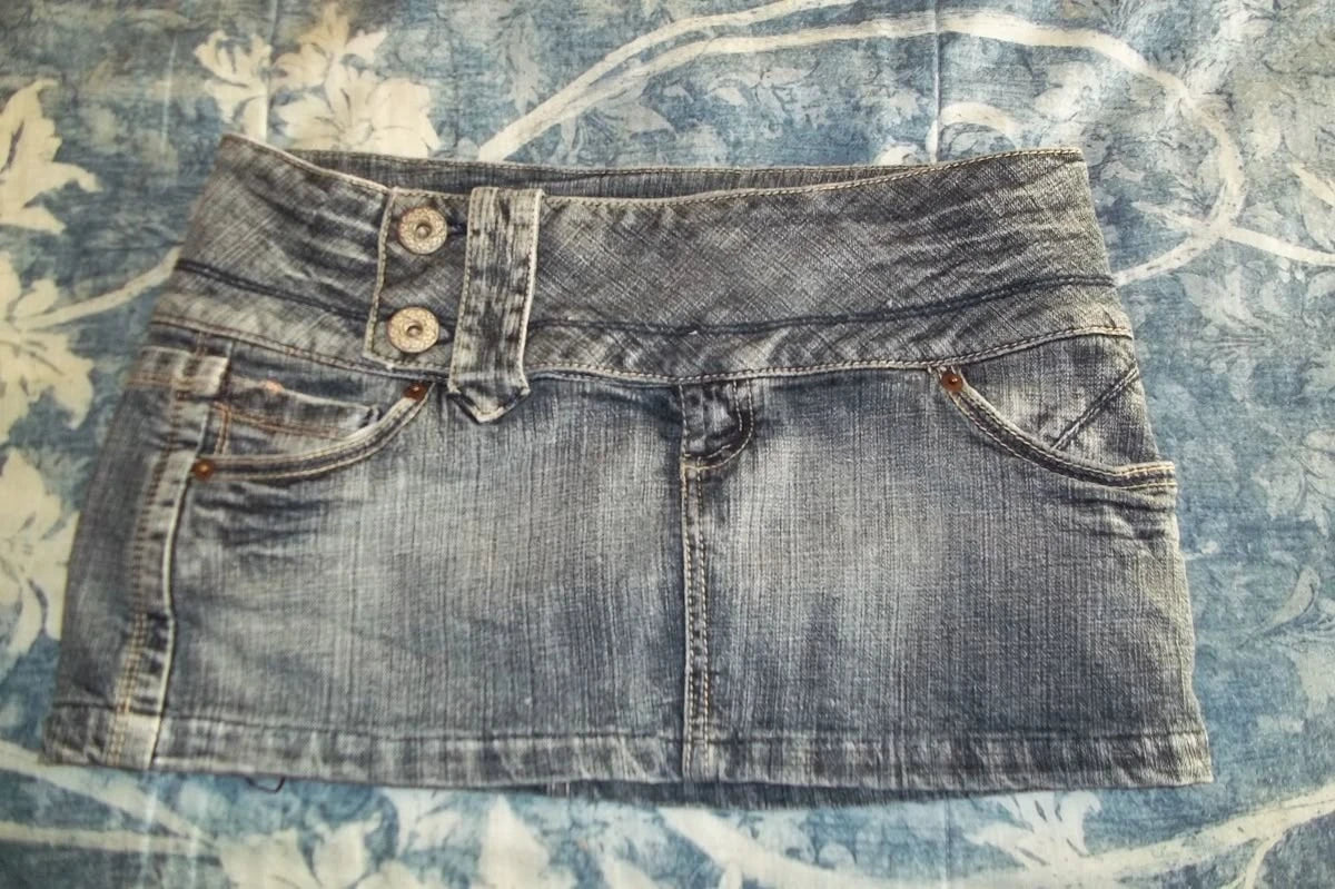 Sexy Denim Mini Skirt