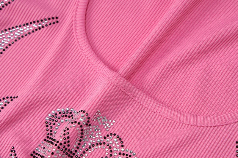Party Club Pink Crop