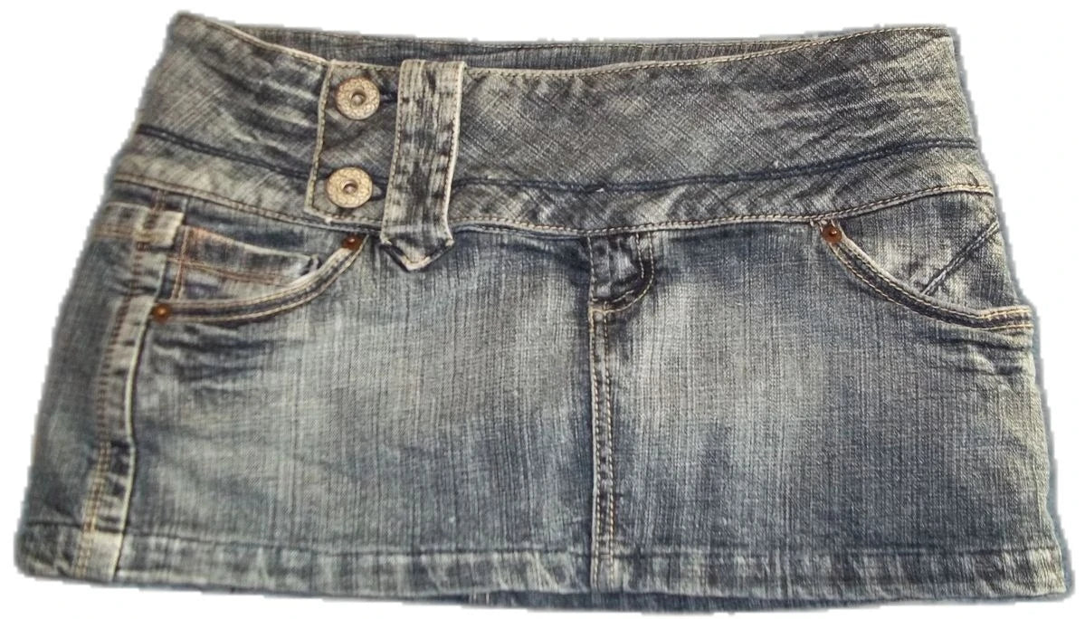 Sexy Denim Mini Skirt