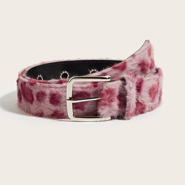 Pink Plush Princess Belt