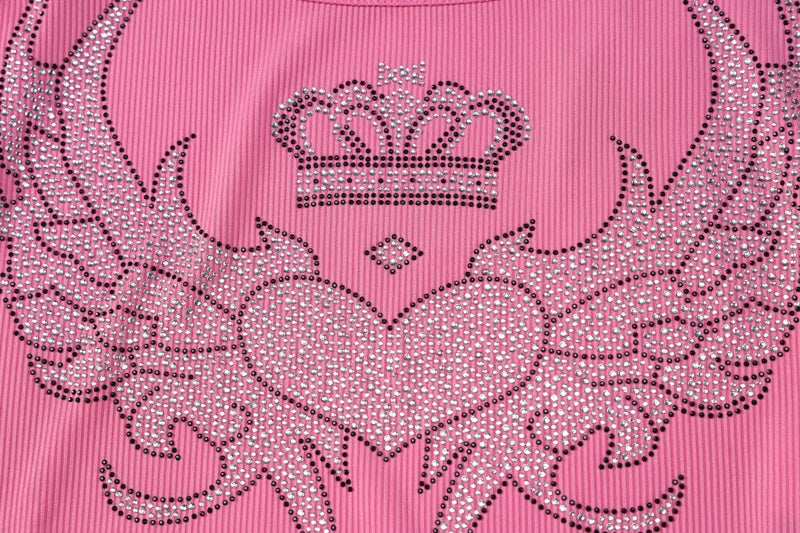 Party Club Pink Crop