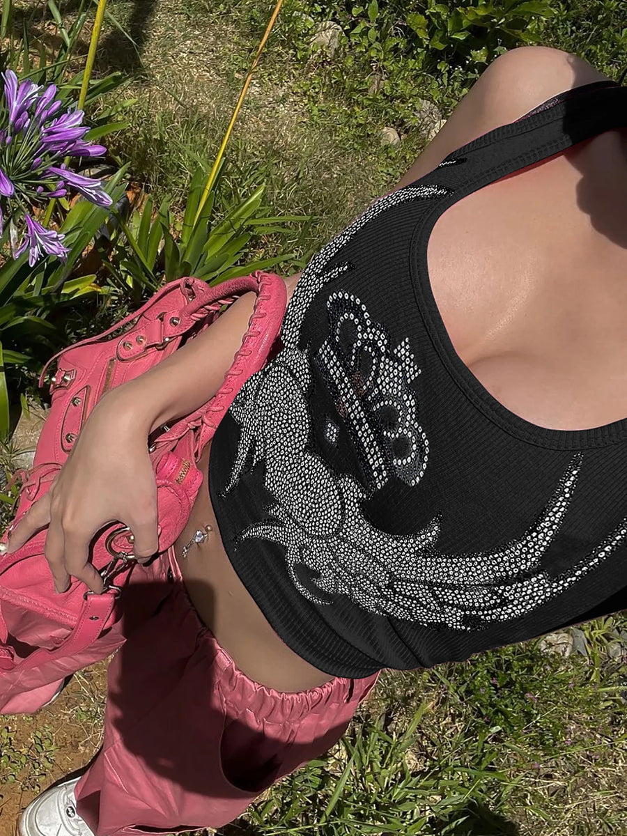 Party Club Pink Crop