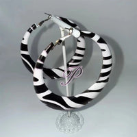 Zebra Riot Y2K Earrings