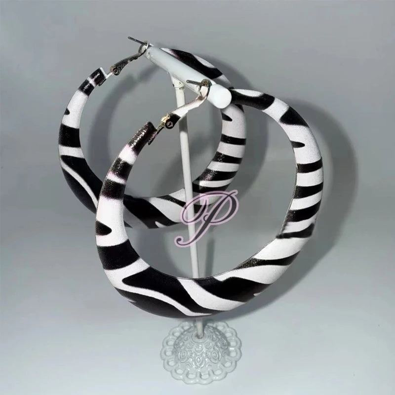 Zebra Riot Y2K Earrings
