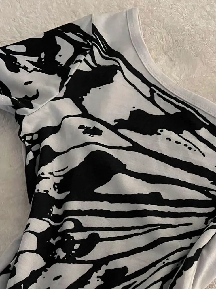 Sexy Off shoulder  T shirt