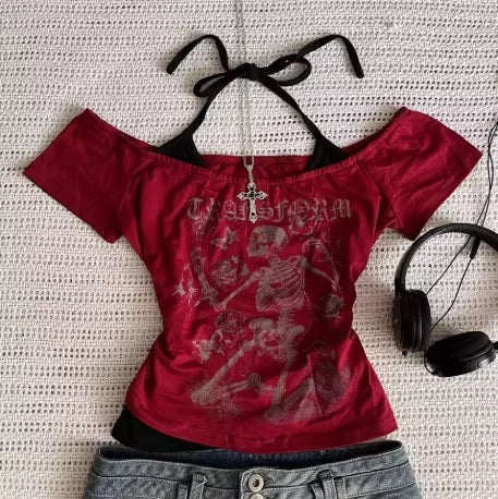 Reidd Y2K Off-Shoulder