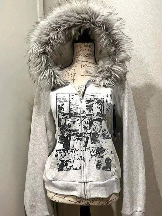 Hoodie Harajuku Furr