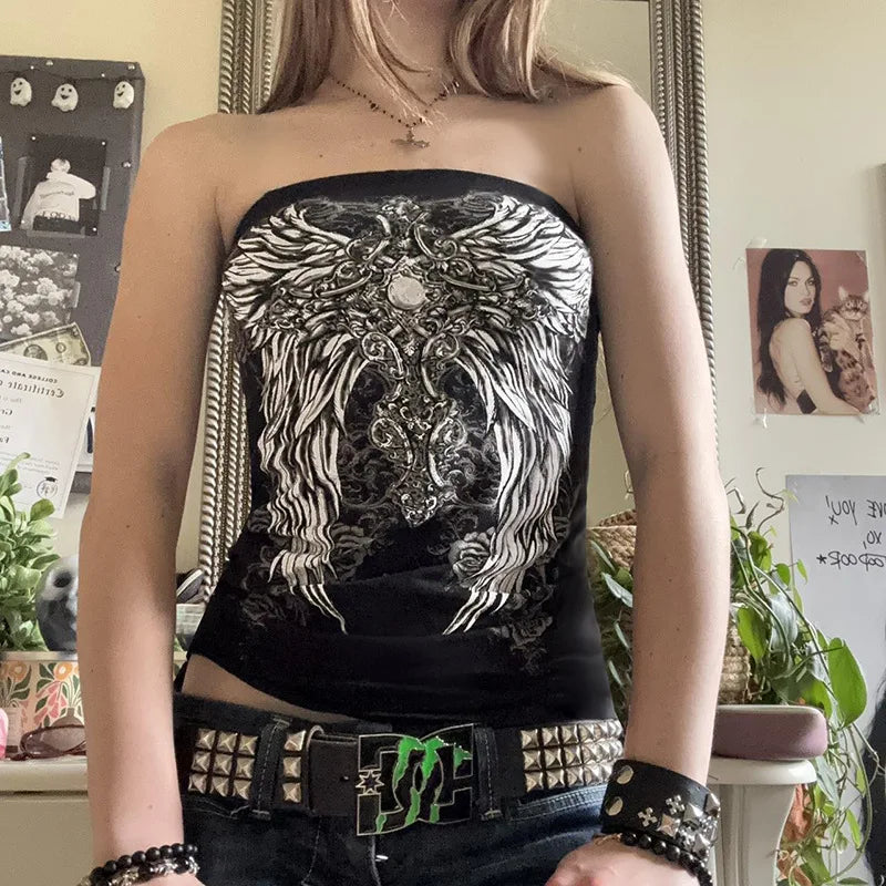 Tube Top Cropped