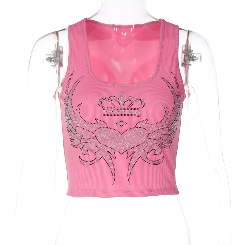 Party Club Pink Crop