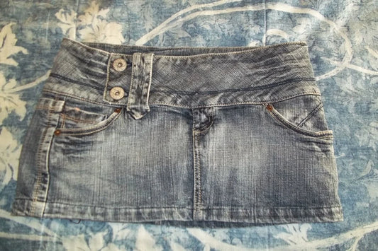 Sexy Denim Mini Skirt