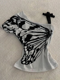Sexy Off shoulder  T shirt