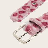 Pink Plush Princess Belt