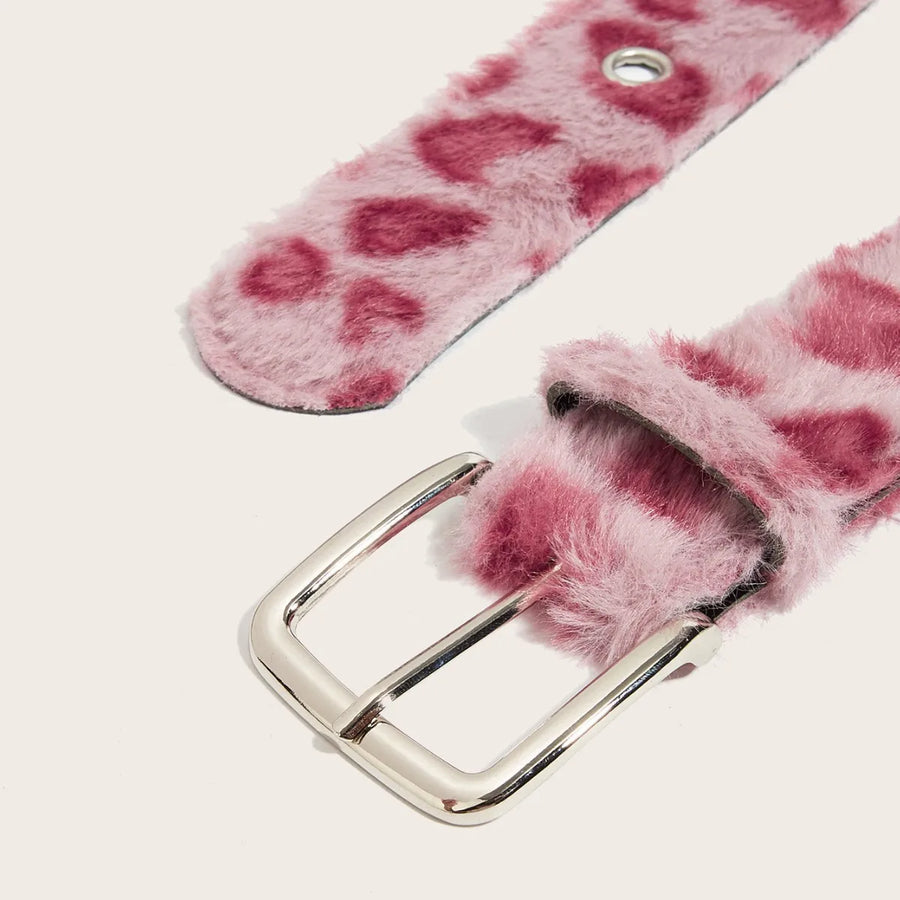 Pink Plush Princess Belt